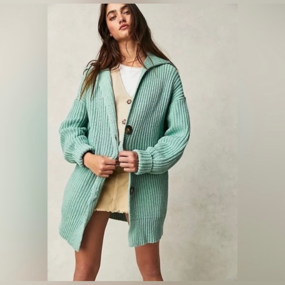 Free People Sweaters - 18. NWOT Free People Swim Too Deep Cardigan
